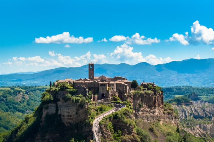 Civita di Bagnoregio, Tuscia, Location. Cinema, Festival, Eventi